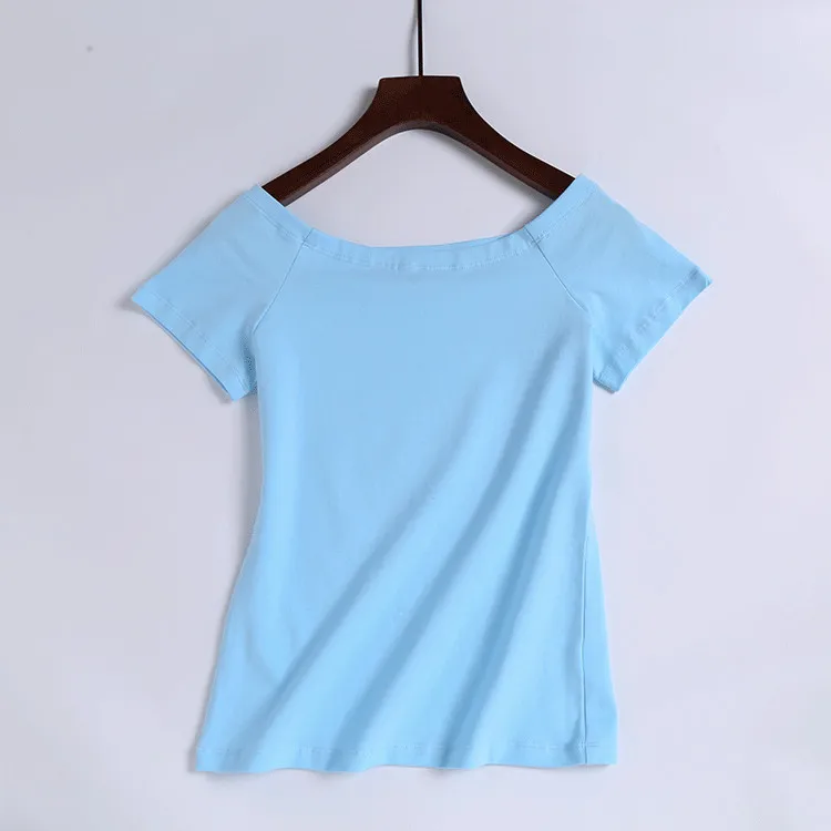 

T Shirt Women 2020 New Planet Print Casual Slim Women Tops T-Shirts Plus Size Black