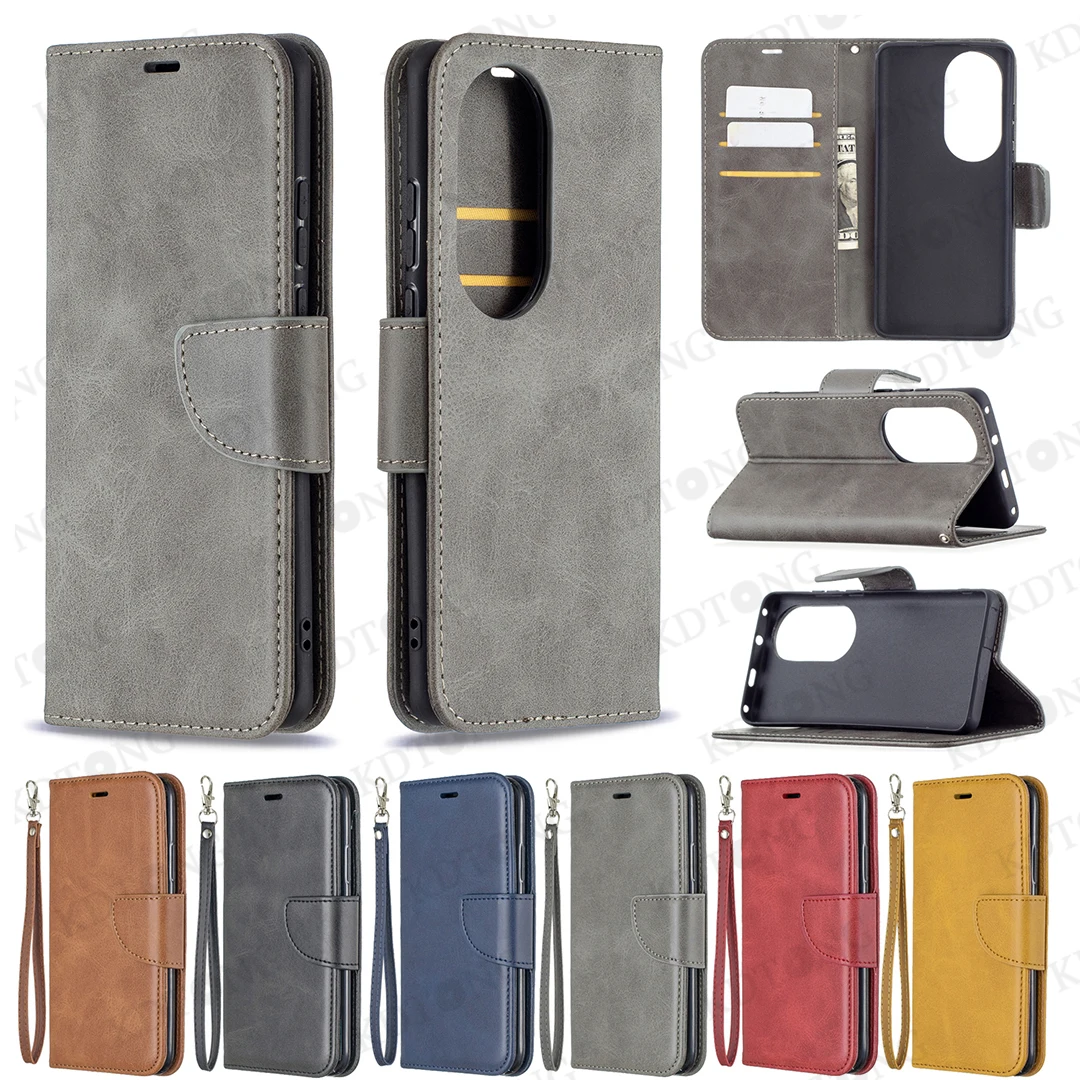 

Business Flip Wallet With Card Slots PU Leather Case For HUAWEI P50 P40 P30 P20 P10 P9 P8 MATE 30 20 10 PRO P Smart Z Case Cover