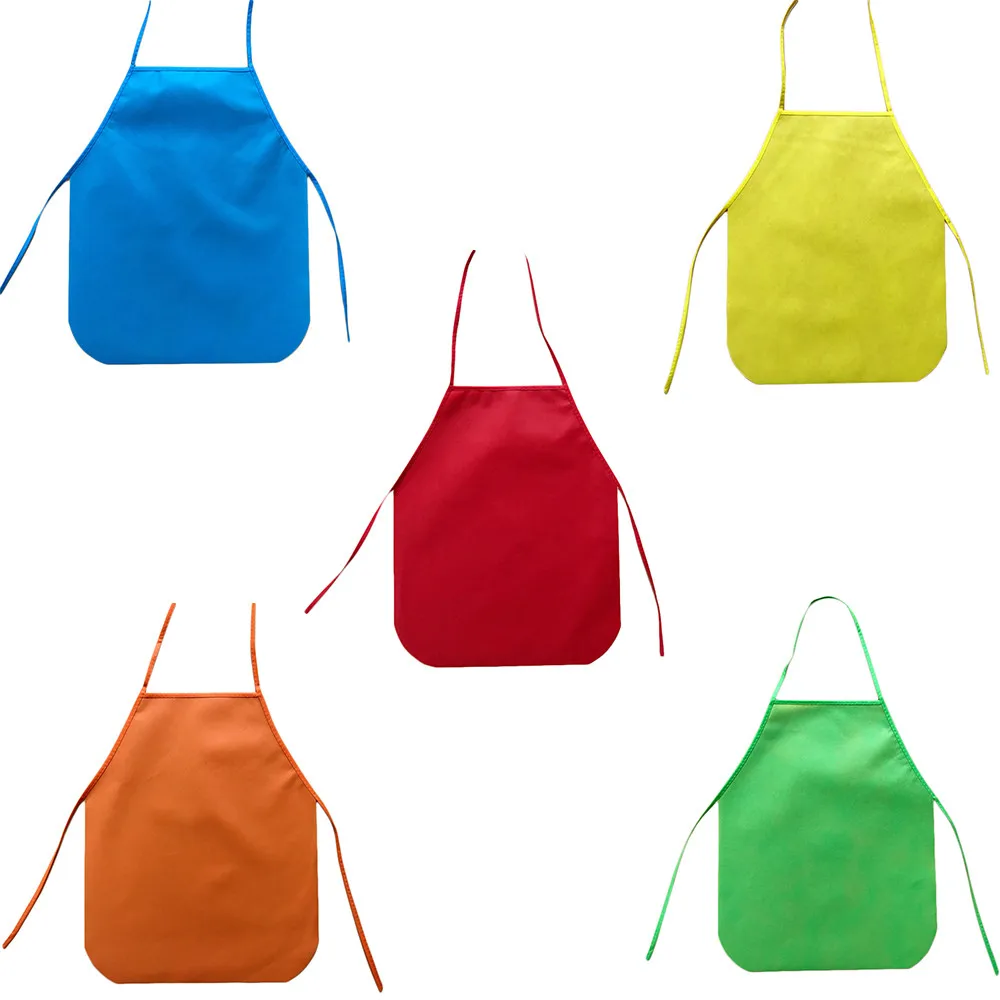 Фартуки Детские Водонепроницаемые мультяшный кухонный комбинезон для выпечки