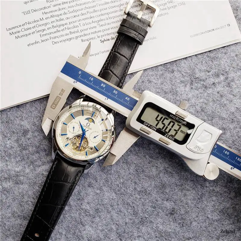 

New fashion men's business high grade wristwatch waterproof watch