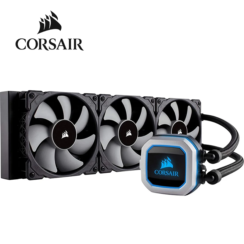 Охладитель для процессора Corsair Hydro H150i PRO RGB AIO радиатор 360 мм 3 вентилятора PWM серии