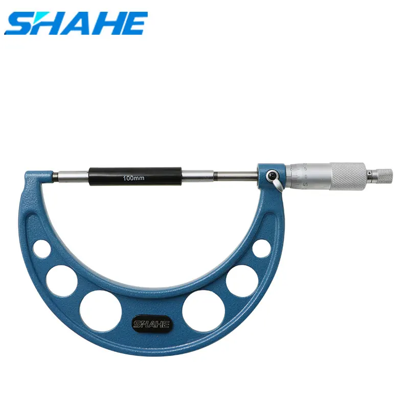 100 125 мм Высокая точность закаленного сплава зонд внешний микрометр микрометра 0 01