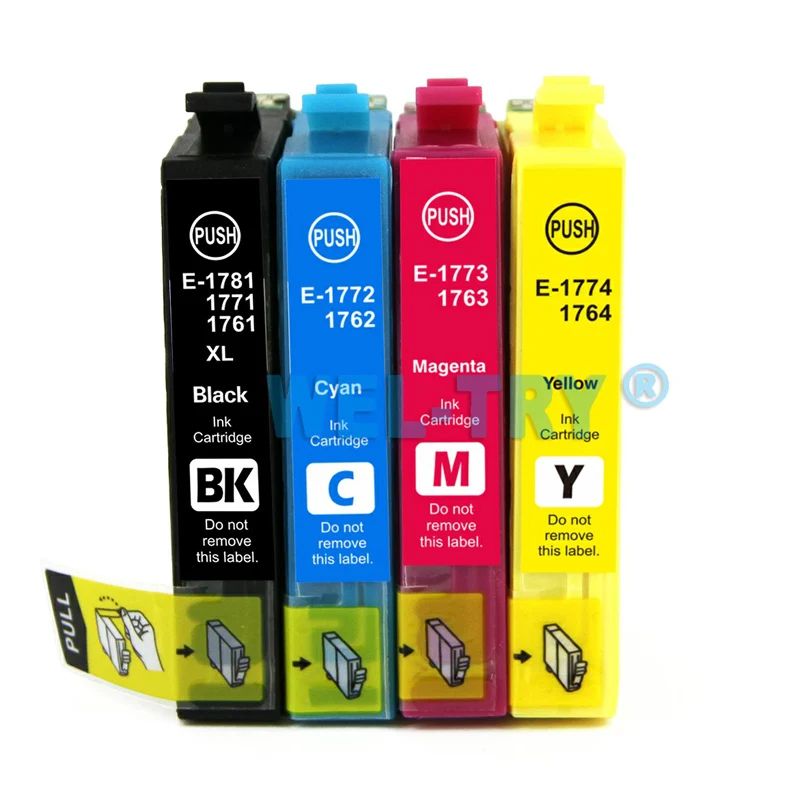 T1781 T1772 T1773 T1774 чернильный картридж для EPSON зеркальное оформление фотография