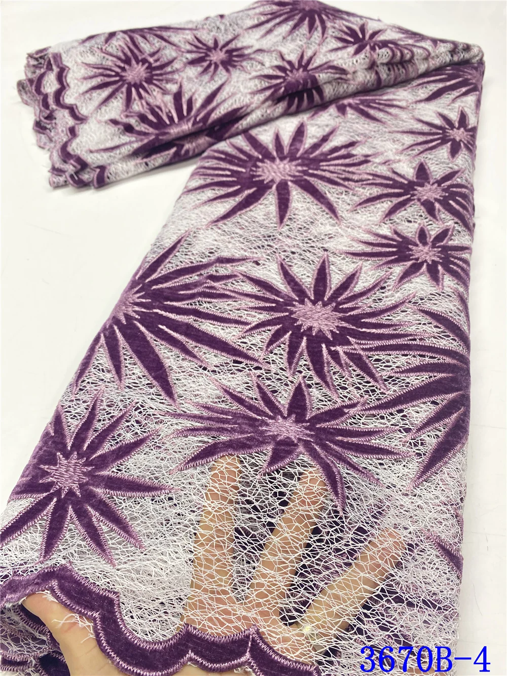 

NI.AI золото Высокое качество Мягкий африканский дизайн бархатная кружевная ткань с блестками нигерийские кружевные ткани для свадебной веч...