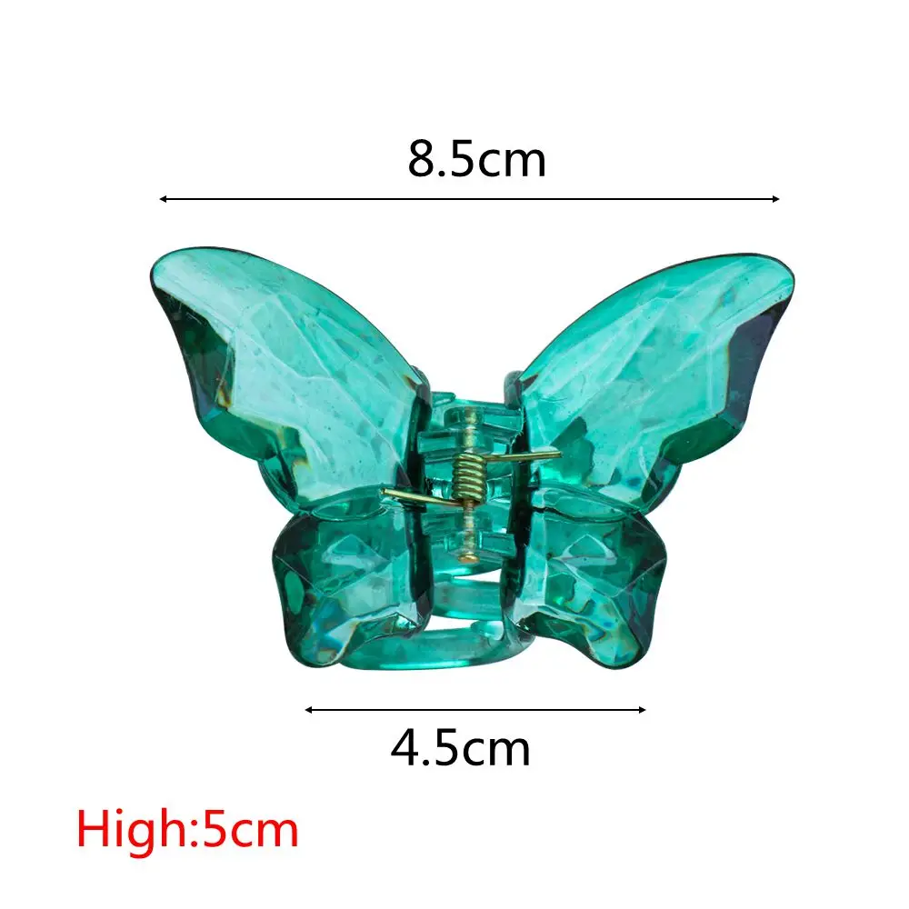 

Korean Style Hairpin Big Crystal Butterfly Hair Claw Ponytail Holder Hair Clips Crabs For Hair Headwear Hair Accessories