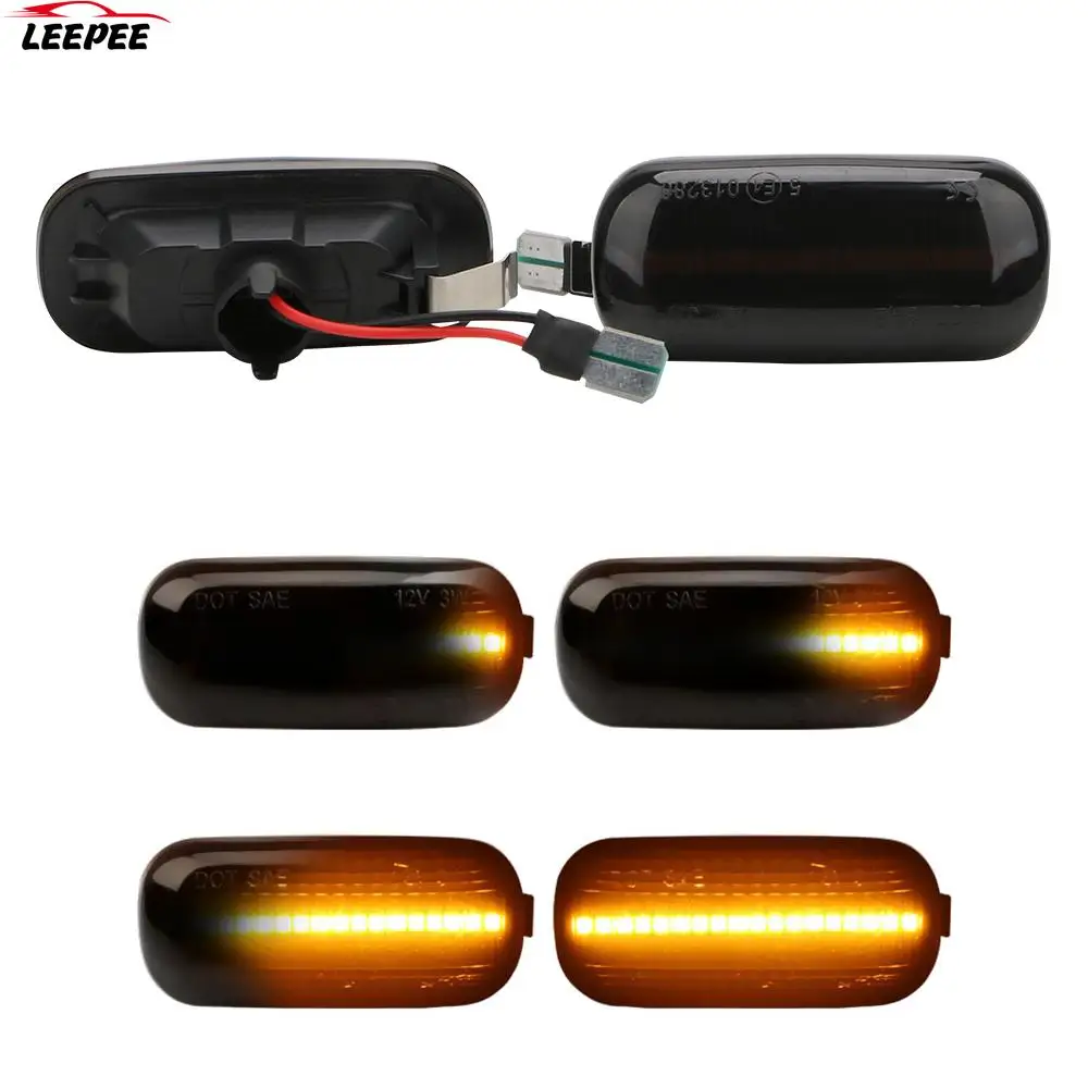 

Для Audi A3 S3 A8 TT мигалка светодиодный автомобильный динамический Боковой габаритный фонарь пара указателей поворота сигнальная лампа указат...