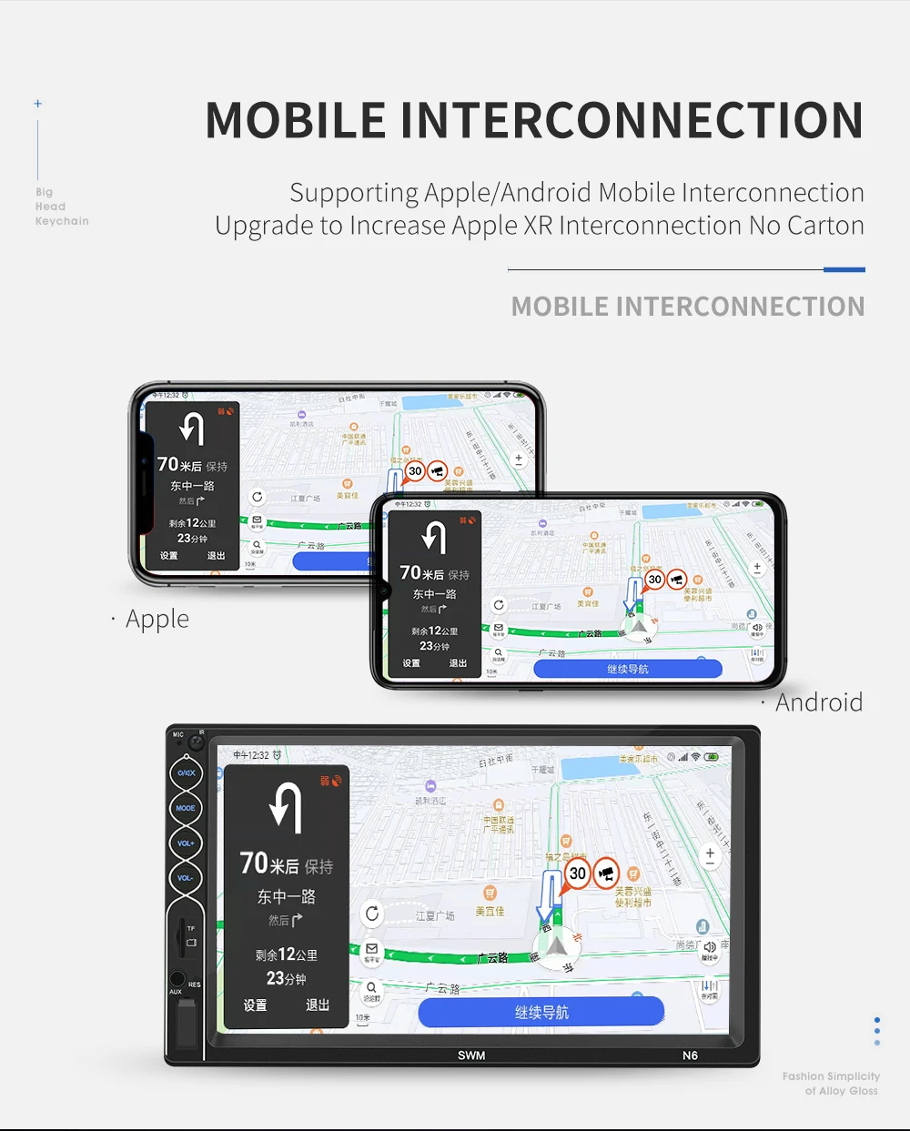 Автомобильное мультимедийное Радио 7 &quot универсальное радио с Bluetooth MP5 FM TF USB