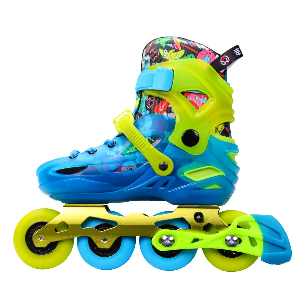 YF YOUFU Inline skate детская slalom 4W 68 70 роликовые скейты обувь| |