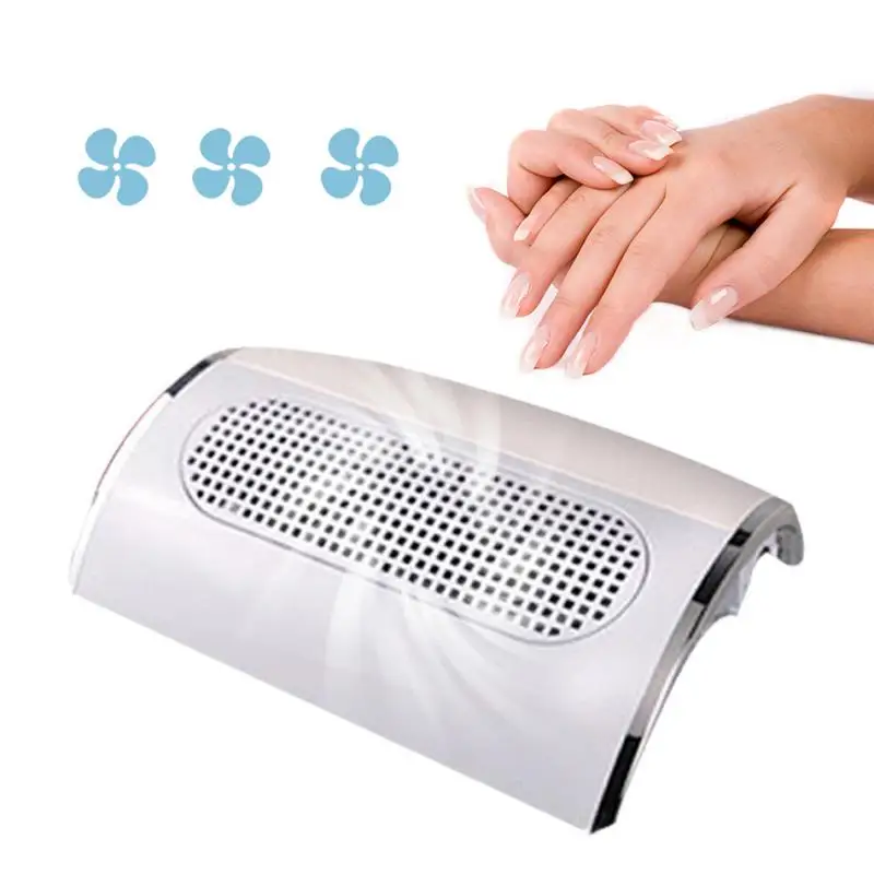 Мощный коллектор для всасывания пыли с ногтей 3 вентилятора пылесос маникюрные