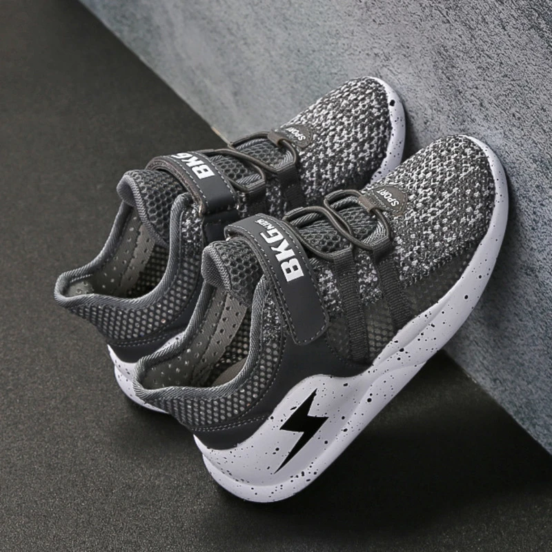 Летняя детская обувь Кроссовки для мальчиков и девочек Повседневная с дышащей