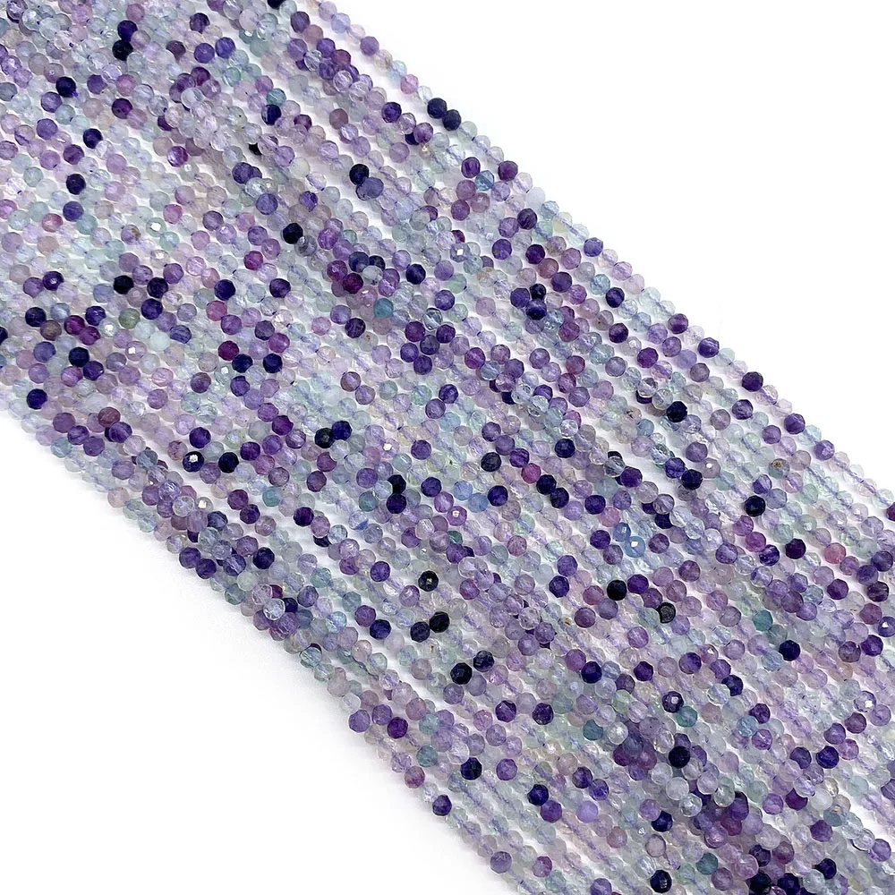 

Natural Stone Amethyst Beads Round Faceted Loose Beads Round Jewelry Making Necklace Bracelet Accessories Charm Gift