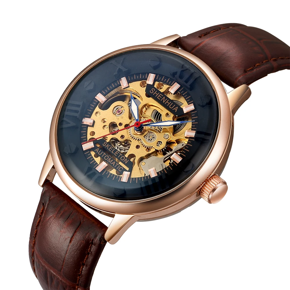 Мужские наручные часы 2020 мужские механические модные в стиле стимпанк с