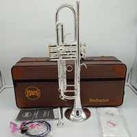 new mfc bb trumpet lt180s 37 silver plated music instruments profesional trumpets student included case mouthpiece accessories