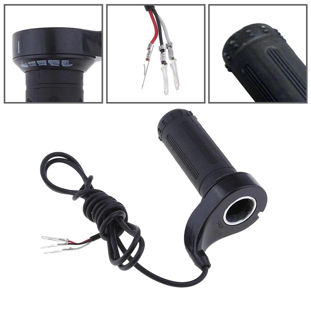 

24/36/48V Entwist Throttle Grip For Electric Scooter Bike E-bike 7/8" Handlebar