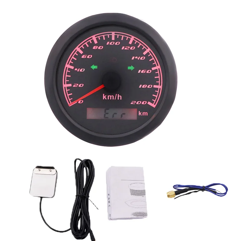 Водонепроницаемый автомобиль грузовик лодка мотор авто 85 мм GPS спидометр датчик