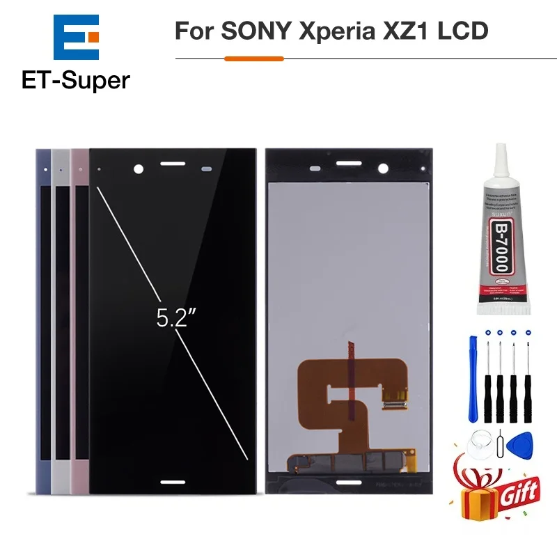Оригинальный ЖК экран 5 2 дюйма для SONY Xperia XZ1 дисплей G8341 G8342 дигитайзер в сборе
