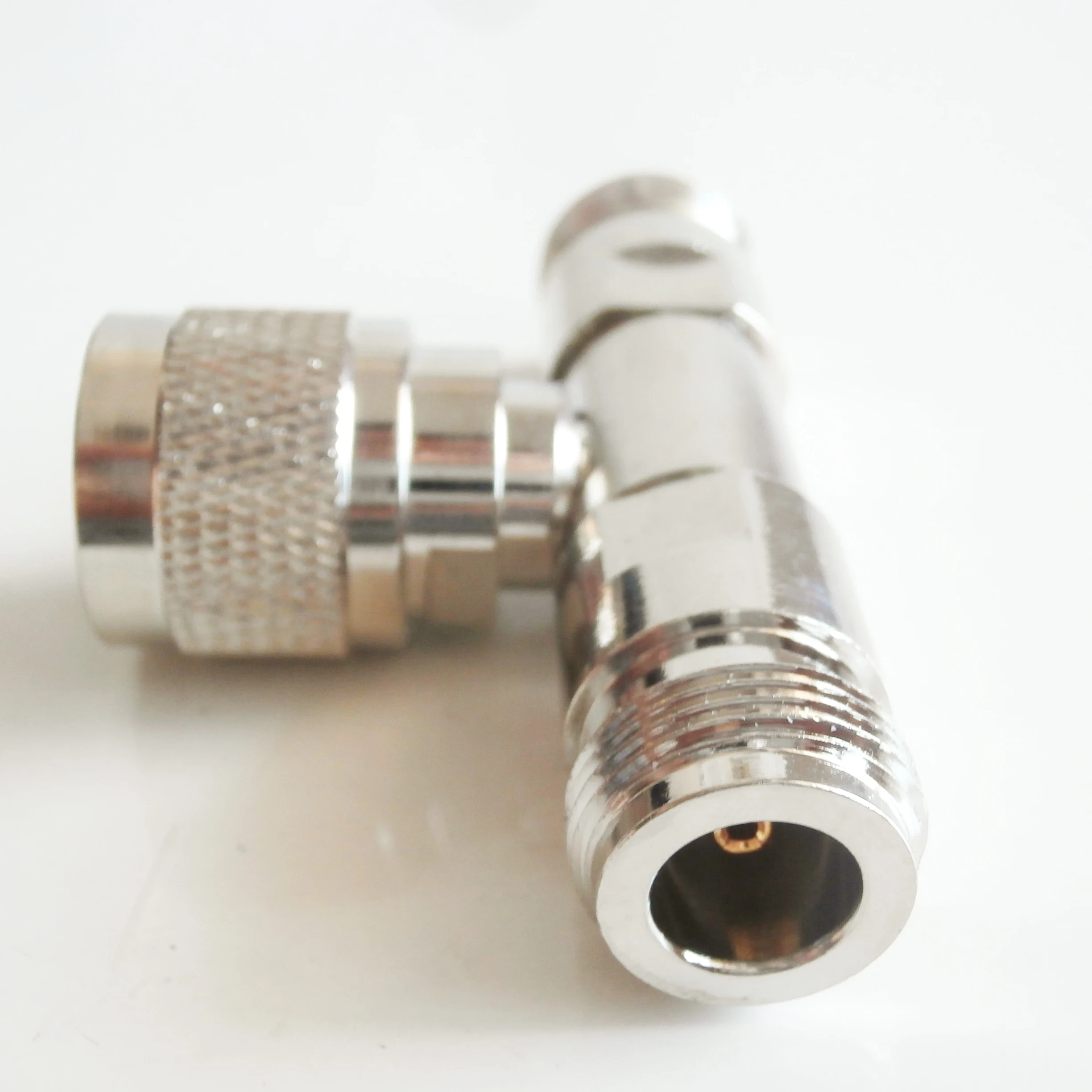 Переходник-Разветвитель Коаксиальный N 3-ходовой Т-образный Штекерный Разъем на 2