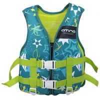 safe life jacket for children kids inflatable surfing life waistcoats children learning swimming foam buoyancy life jacket
