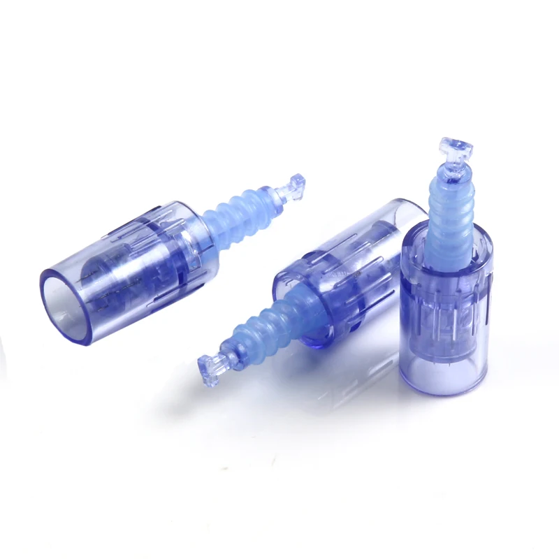 100pcs/lot Electric auto derma needle cartridges 12/36pins nano microneedling for micro needles pen stamp skin care | Красота и