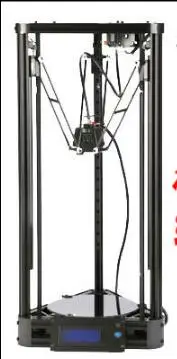 Трехмерный принтер kossel высокая точность большой размер для коммерческого дома