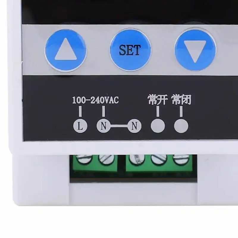 Temperature Regulator Digital Thermostat Control DIN Rail Mount Controller TMC-6000 AC110-240V |