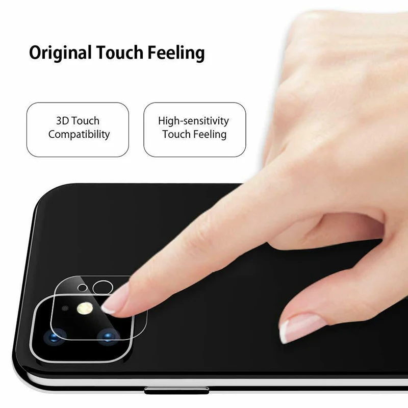 2 шт задняя камера объектив Защита экрана Закаленное стекло пленка для смартфона