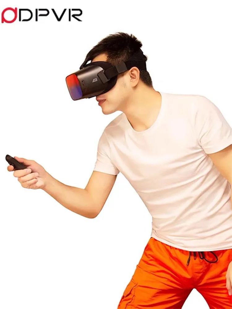 Гарнитура DeePoon DPVE P1Pro 4K VR все в одном 360 3D imax кинотеатр очки виртуальной реальности
