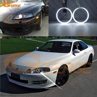 for toyota soarer z30 series 1992 2001 excellent ultra bright ccfl angel eyes halo rings kit car accessories