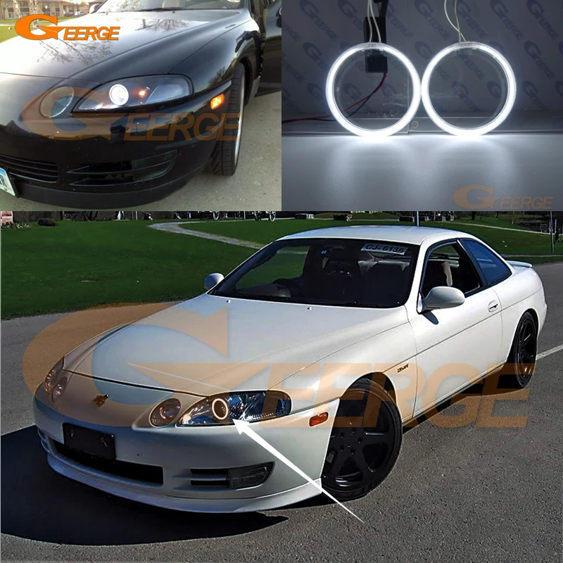 Для Toyota SOARER Z30 серии 1992 2001 отличные ультра яркие CCFL ангельские глазки Halo кольца