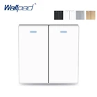 Wallpad 2 Gang 1 Way Switch функциональная клавиша для настенного кнопочного переключателя клавишная функция для модулера всего 52*52 мм