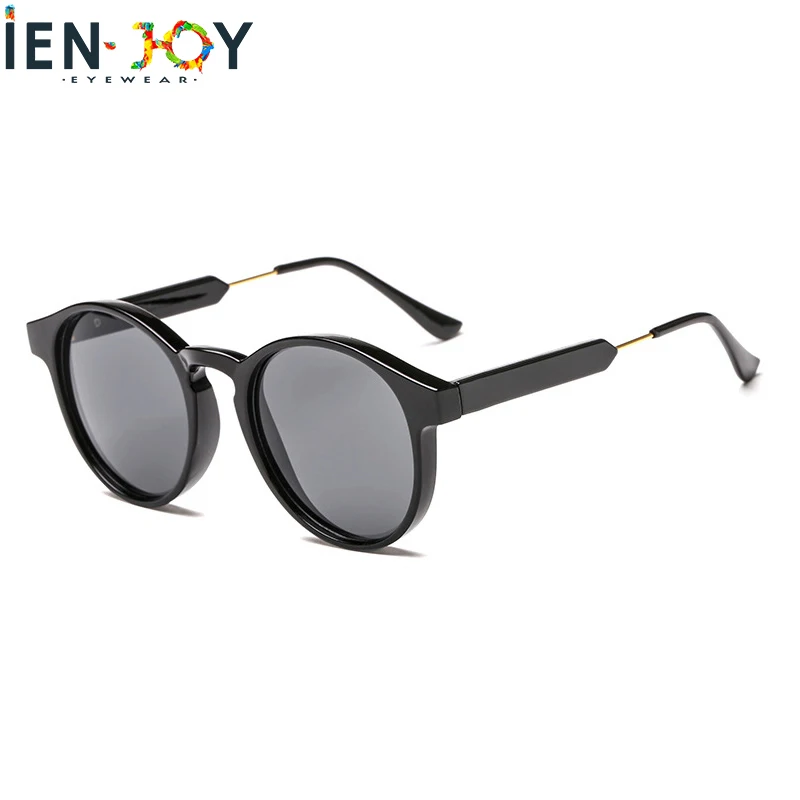 Очки солнцезащитные IENJOY в стиле ретро UV400 для мужчин и женщин круглые аксессуары