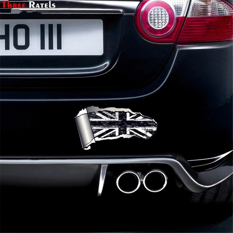Три Ratels FTC 859 #20x10 8 см рваные открытая рана металлический дизайн с гранж B &amp W