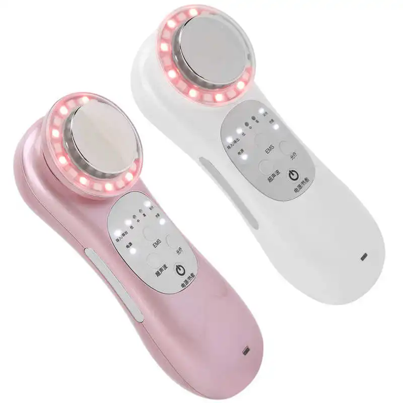 

Facial Massager Slim Patch Red Blue Light Therapy Beauty Machine EMS 42 Face Cleaning Skin Rejuvenation Device Health Care