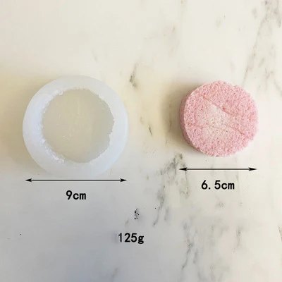 

Round Bread Slices Cake Embryo Scented Candles Scented Candles Silicone Molds Homemade Cake Chocolate Baking Silicone Molds