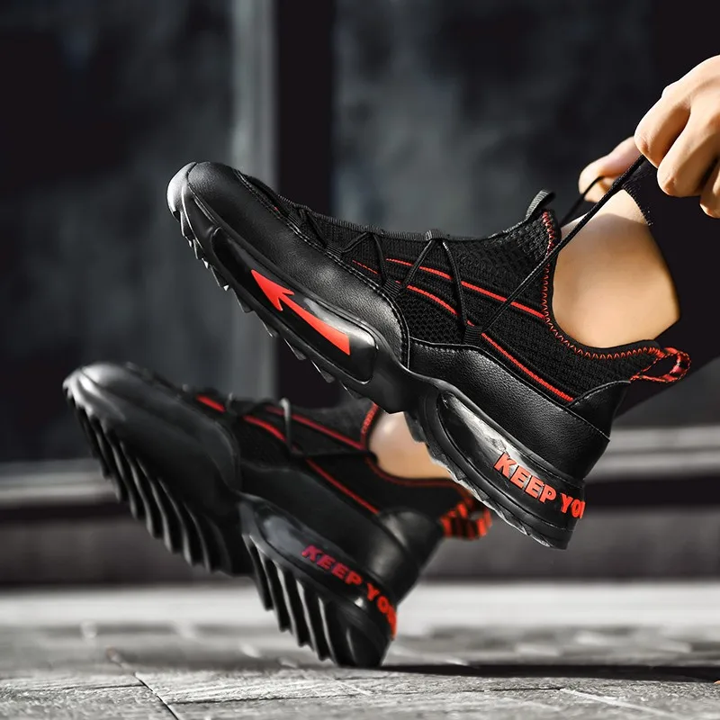 

2021 New Sports Shoes Men's Shoes Street Fashion Fitness Comfortable Casual Shoes Breathable Outdoor Lightweight Running Shoes