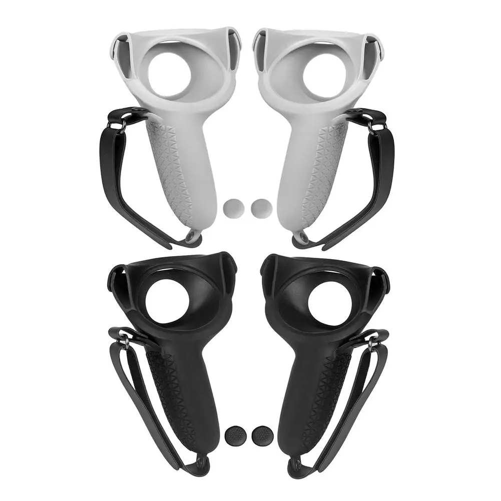

VR Accessories Protective Cover For Oculus Quest 2 VR Touch Controller Case With Knuckle Strap Handle Grip For Oculus Quest 2