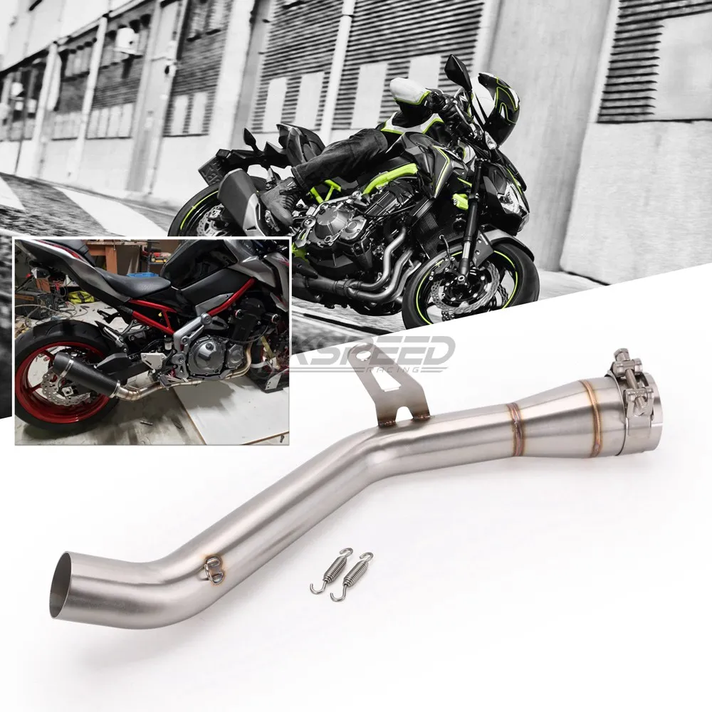 Глушитель для мотоцикла Модифицированная средняя труба Кавасаки Z900 Ninja900