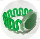 Green 125 кГц RFID EM4100/TK4100 браслет ID карта для замка шкафа - Цвет: Green