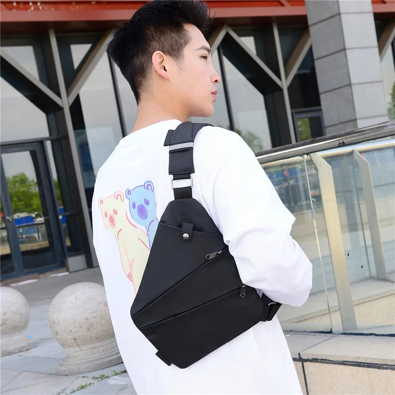 Мужская Дорожная сумка-кошелек сумка на плечо с защитой от кражи |