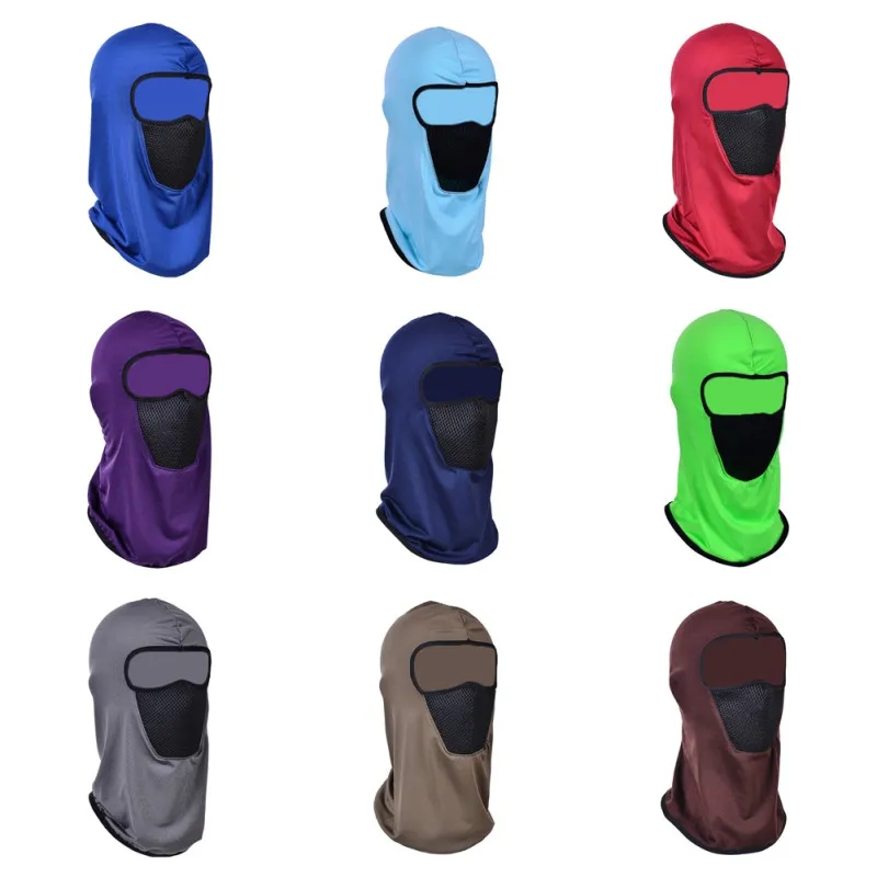 Новая уличная Мужская и женская велосипедная Балаклава маска на все лицо Лыжная