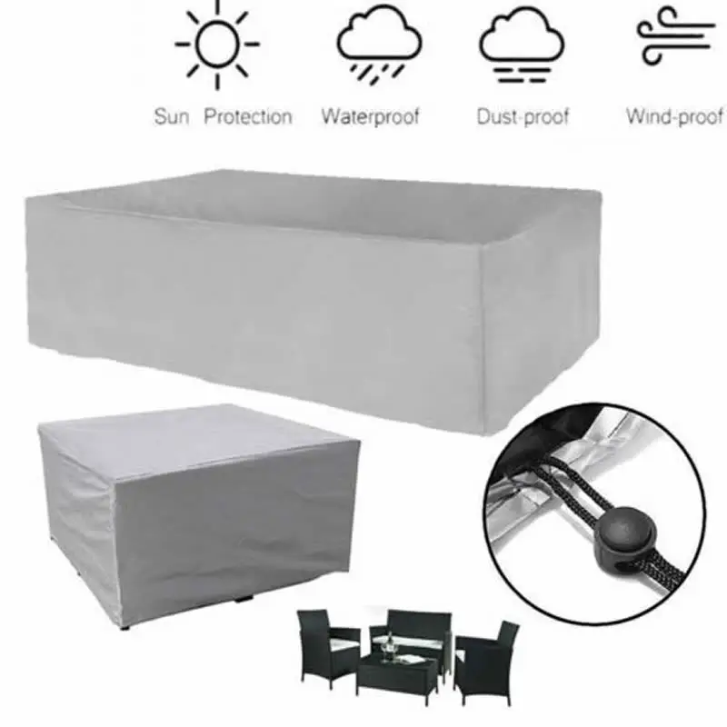 Чехлы для садовой мебели 36 размеров водонепроницаемые ветрозащитные защита от