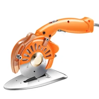 110v220v industrial electric scissors cutting cloth machine silent servo direct drive electric round knife cutting machine