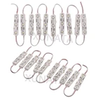 Модуль светодиодного освещения Samsung Chip SMD 5630, 12 В постоянного тока, 3 светодиода, водонепроницаемые IP68, супер яркие, красные, синие, зеленые, белые светодиодные модули