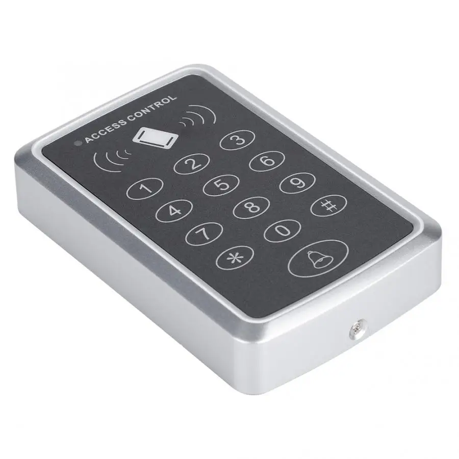 T119 12 В DC Пароль Система контроля допуска к двери RFID считыватель клавиатуры для