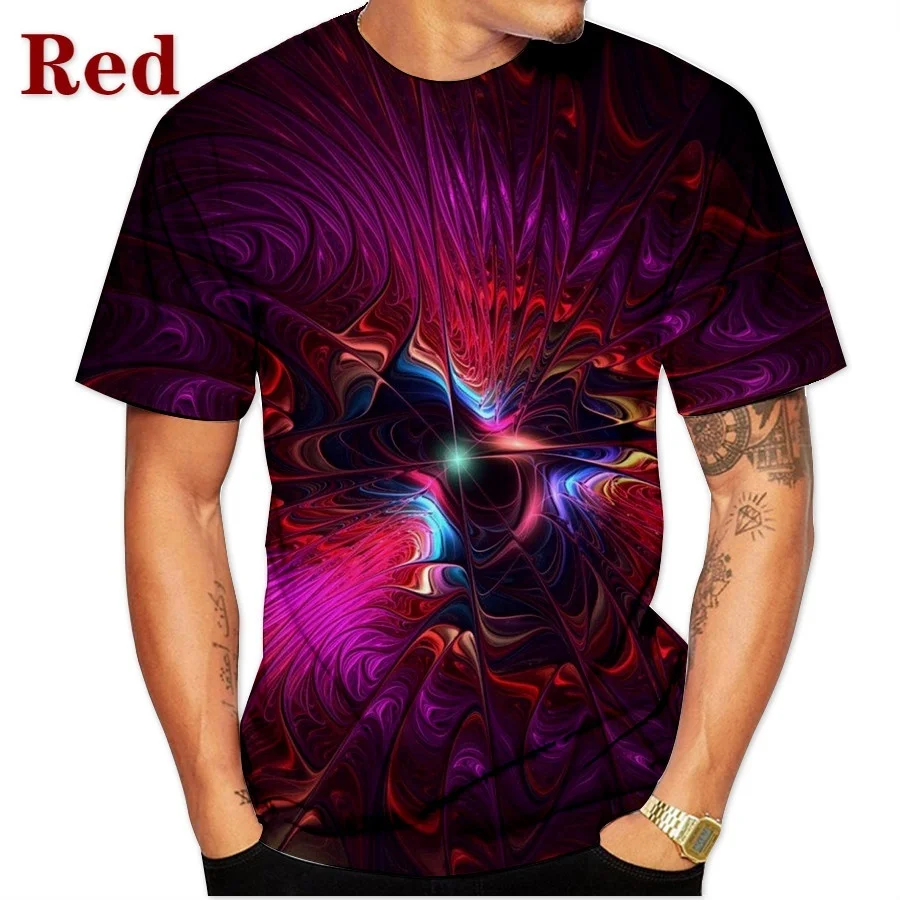 Новинка 2019 Модная новейшая футболка с 3D-принтом | Мужская одежда