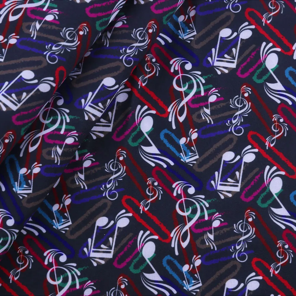 

50*145cm Halloween pattern Polyester Cotton Fabric DIY Tissue Bedding Home Textile Sewing Doll Fabric High Breathable