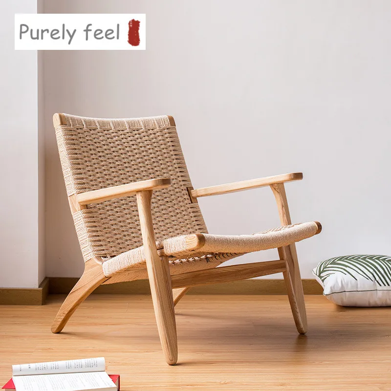 Семейный Одноместный стул PurelyFeel в скандинавском стиле кресло со спинкой для