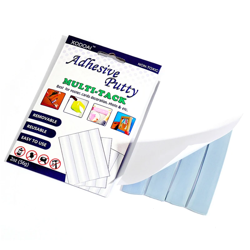 Многоразовая клейкая глина для дома офиса школы 60 г | Обустройство