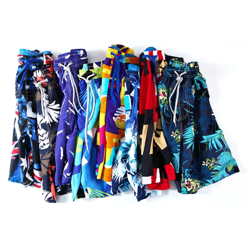 

Men board 2020 new summer thin trend male beach shorts teenage boy European style quick drying comfortable fashion