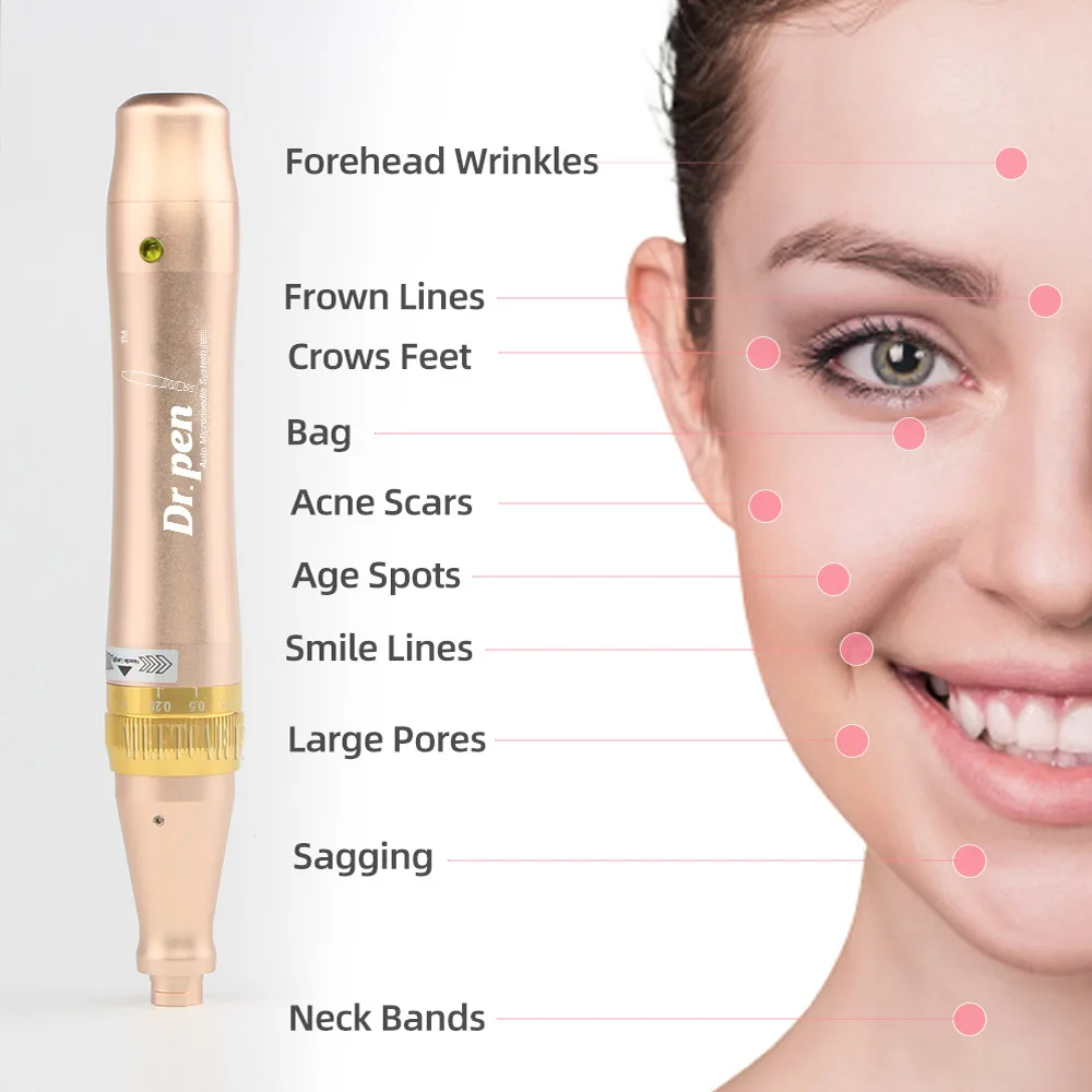 M5 Derma ручка Dr. Pen Microneedle байонет набор игл Микро прокатки Дерма штамп морщин